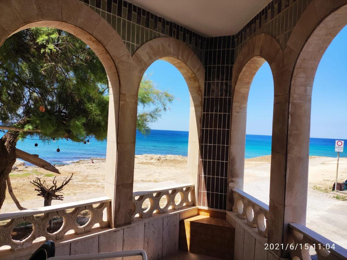 Вилла Casa Fronte Mare Марина-ди-Манкаверса Экстерьер фото