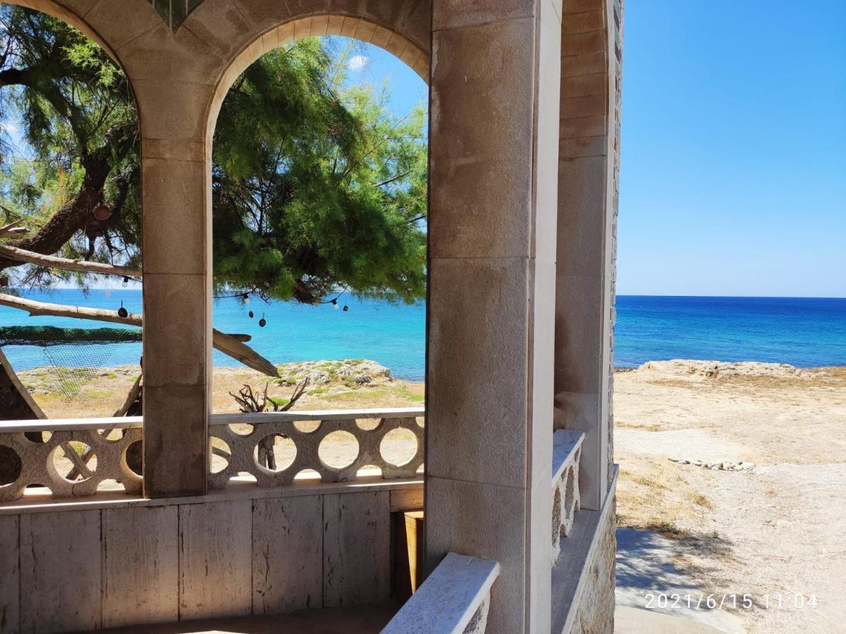 Вилла Casa Fronte Mare Марина-ди-Манкаверса Экстерьер фото