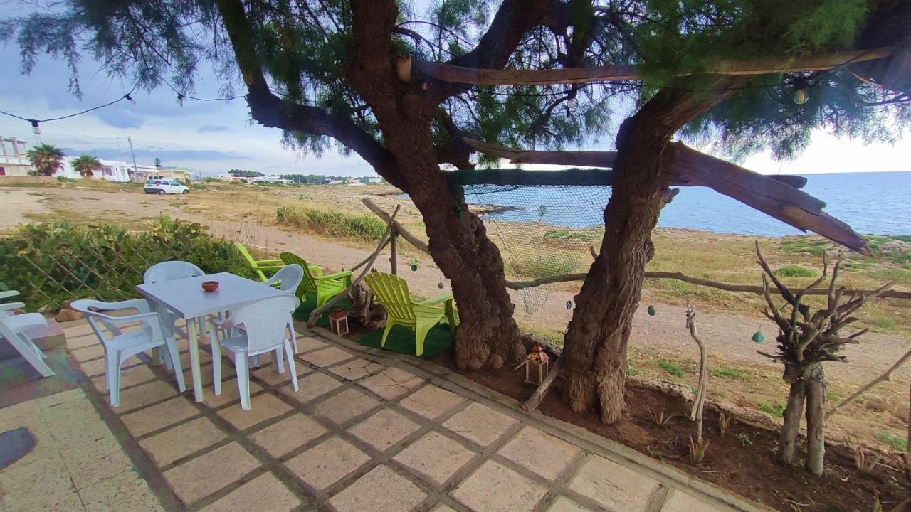 Вилла Casa Fronte Mare Марина-ди-Манкаверса Экстерьер фото