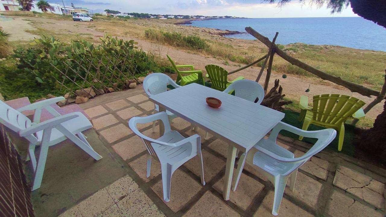 Вилла Casa Fronte Mare Марина-ди-Манкаверса Экстерьер фото